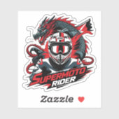スーパーモトライダー � オートバイ シール (シート)
