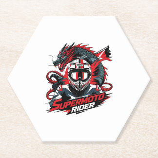 スーパーモトライダー � オートバイ ペーパーコースター