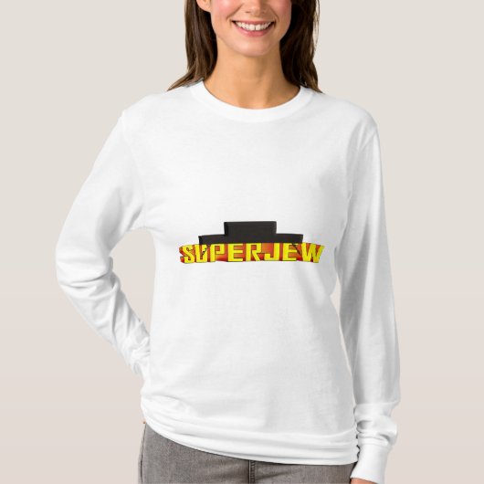 スーパーユダヤ Tシャツ (正面)