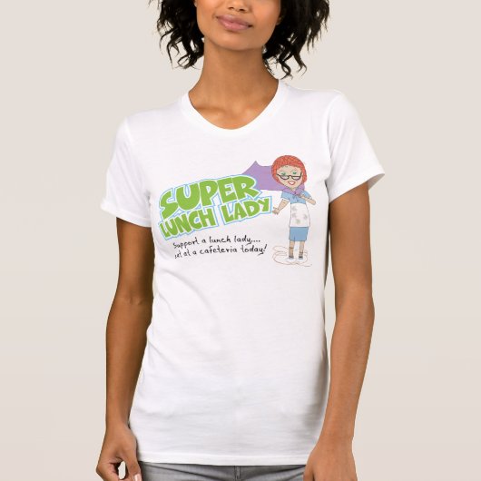 スーパーランチレディTシャツ Tシャツ (正面)