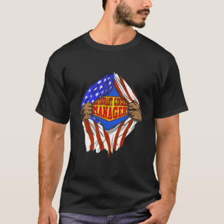 スーパーレストランゼネラルエイジャー英雄の仕事 Tシャツ
