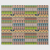 スーパー棚包み紙 ラッピングペーパー (フラット)