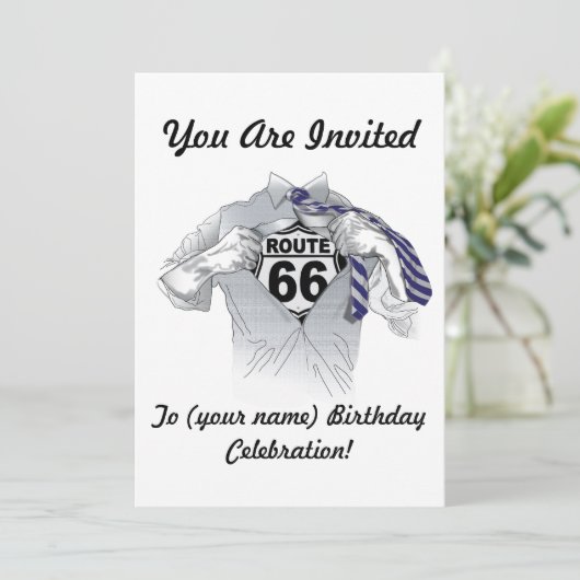 スーパー66 招待状 (スタンド正面)