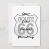 スーパー66 招待状 (裏面)