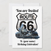 スーパー66 招待状 (正面)