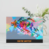 スーパー クレヨン カラー スプリンターズ 招待状 (スタンド正面)