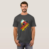 スーパー・スプリント アーケードアート Tシャツ (正面フル)