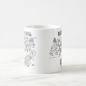 スーパー・トロリーに乗る刑事さん コーヒーマグカップ (中央)