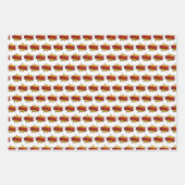 スーパー ヒーロー シニア ラッピングペーパーシート (正面2)