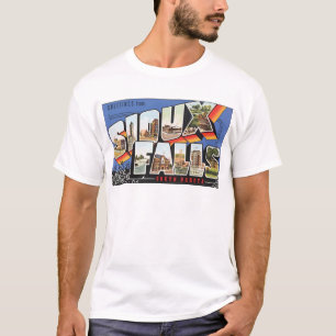 スーフォールズサウスダコタのヴィンテージからの挨拶 Tシャツ
