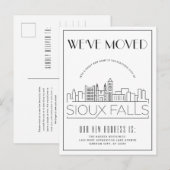 スーフォールズ モダンデコ | 住所変更のお知らせ 案内ポストカード (正面/裏面)