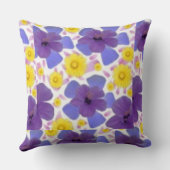 スーフローラスローデザイン クッション (裏面)