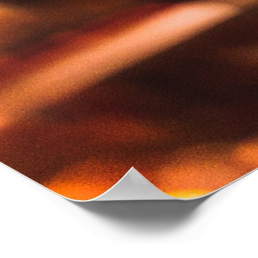 スーフ伝統的の手作りトルコの素晴らしいランプ ポスター (角)