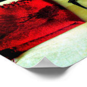 スープに入った豚 ポスター (角)