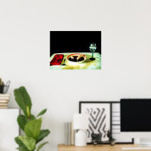 スープに入った豚 ポスター (ホームオフィス)