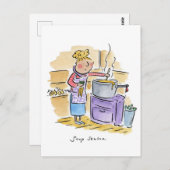 スープの季節 ポストカード (正面/裏面)