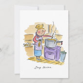 スープの季節 招待状 (正面)