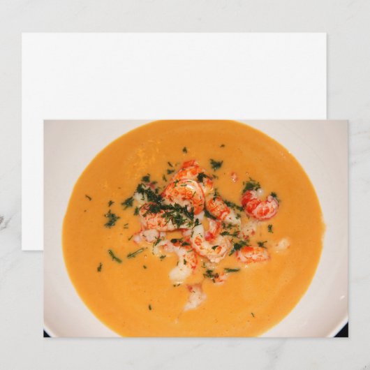 スープの招待 招待状 (正面/裏面)