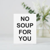 スープは不要 ポストカード (スタンド正面)