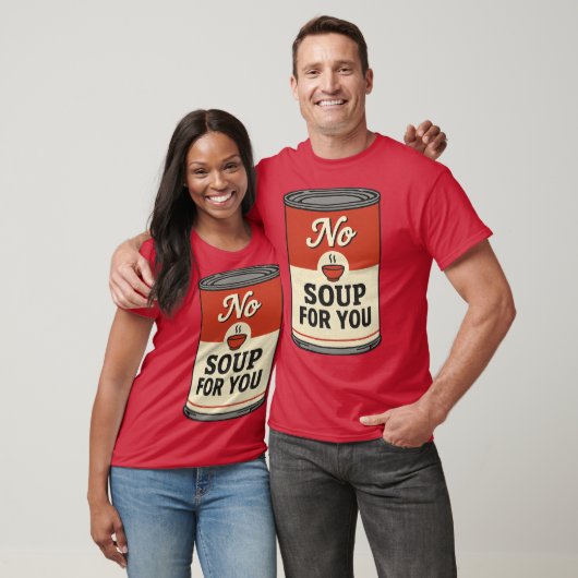 スープは無い Tシャツ (ユニセックス)