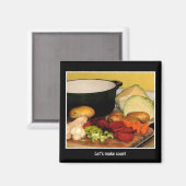 スープを作ろう マグネット (正面/裏面)