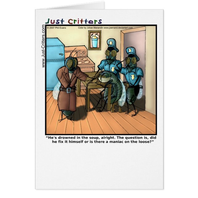 スープを吸う (正面)