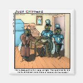 スープを吸う マグネット (正面)