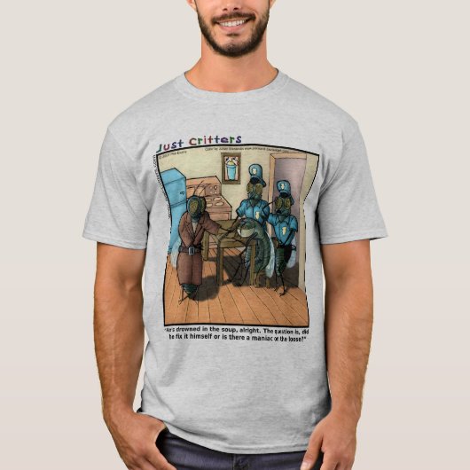 スープを吸う Tシャツ (正面)