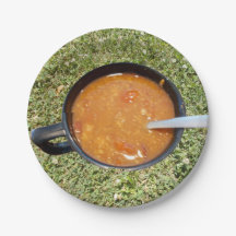 スープオン紙プレート