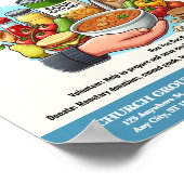 スープキッチン寄付&ボランティアフライヤー ポスター (角)