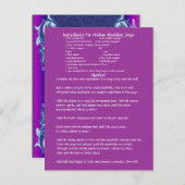 スープギフト結婚レシピカード ポストカード (正面/裏面)