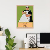 スープクックを追加、テキストポスター ポスター (ホームオフィス)