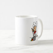 スープシェフのTシャツおよびギフト コーヒーマグカップ (正面右)