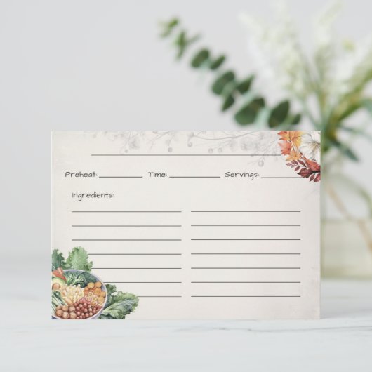 スープデュジュールベーシックレシピカード エンクロージャーカード (スタンド正面)