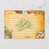 スープデュジュールレシピカード エンクロージャーカード (裏面)