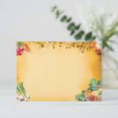 スープデュジュール空白のレシピカード エンクロージャーカード (スタンド正面)