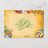 スープデュジュール空白のレシピカード エンクロージャーカード (裏面)