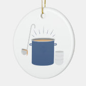 スープポット セラミックオーナメント (左)