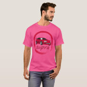 スープラ 車 ビンテージ 少年 Tシャツ (正面フル)