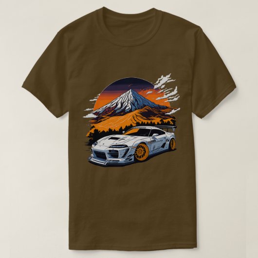 スープラmk4 2008 tシャツ (デザイン正面)