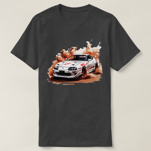 スープラMk4 Tシャツ (デザイン正面)