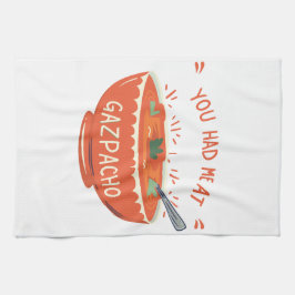 スープレッドスタイル：ガスパチョで私を食べた キッチンタオル