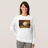 スープ深皿が付いている静物画 Tシャツ (正面フル)