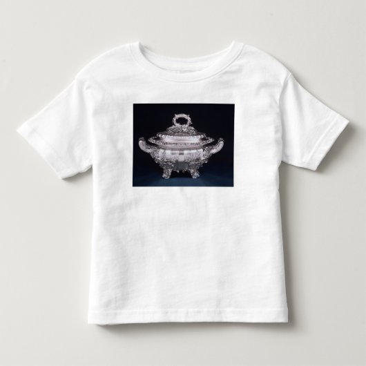 スープ深皿、ポールStorrがなす組の1 トドラーTシャツ (正面)