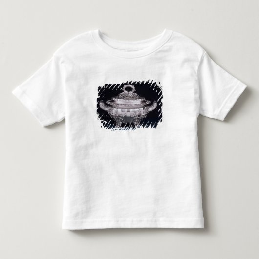 スープ深皿、ポールStorrがなす組の1 トドラーTシャツ (正面)