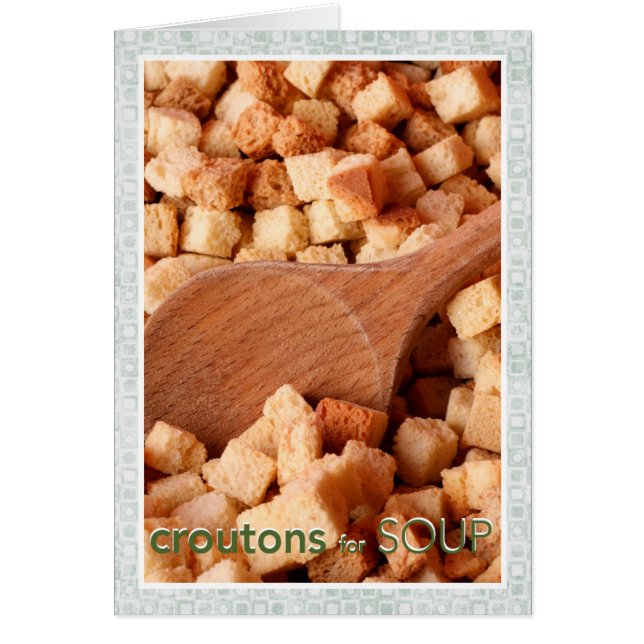 スープ用クロントン (正面)