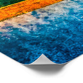 スープ缶 – 四角い食事 ポスター (角)