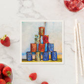 スープ缶 – 昼食後 スタンダードカクテルナプキン (インサイチュ)