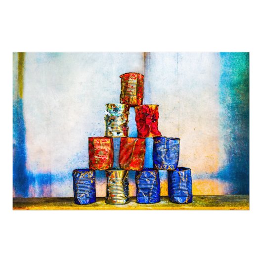 スープ缶 – 昼食後 フォトプリント            (正面)