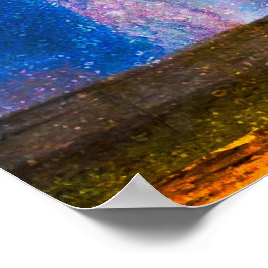 スープ缶 – 昼食後 ポスター (角)